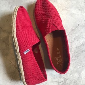 Men’s Mesh Tom’s Size 12